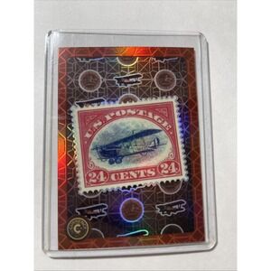Cardsmiths Currency series 4‎ 2024 #11-SP Inverted Jenny Garnet Gemstone 18/75